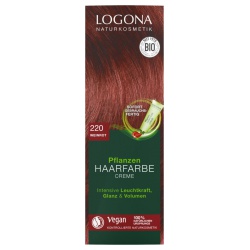 Pflanzen-Haarfarbe-Creme weinrot von LOGONA