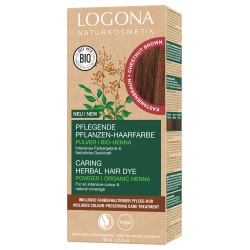 Pflanzen-Haarfarbe-Pulver kastanienbraun von LOGONA