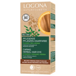 Pflanzen-Haarfarbe-Pulver kupferblond von LOGONA