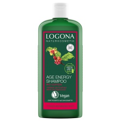 Shampoo Age Energy mit Koffein & Goji-Beere von LOGONA