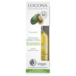 Vitalisierendes Gesichtsöl mit Avocadoöl & Inca-Inchi-Öl von LOGONA