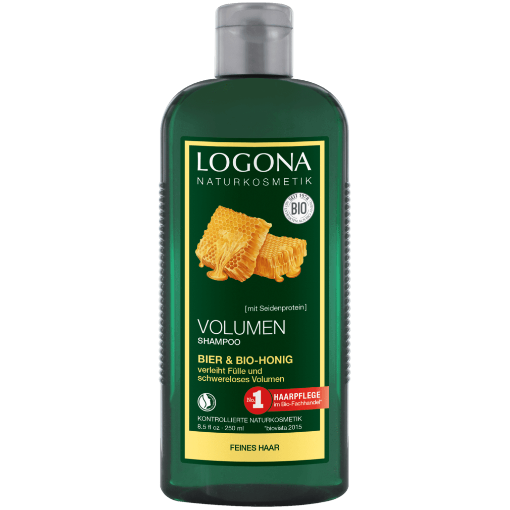 Volumen Shampoo Bier-Honig, 250ml von Logona