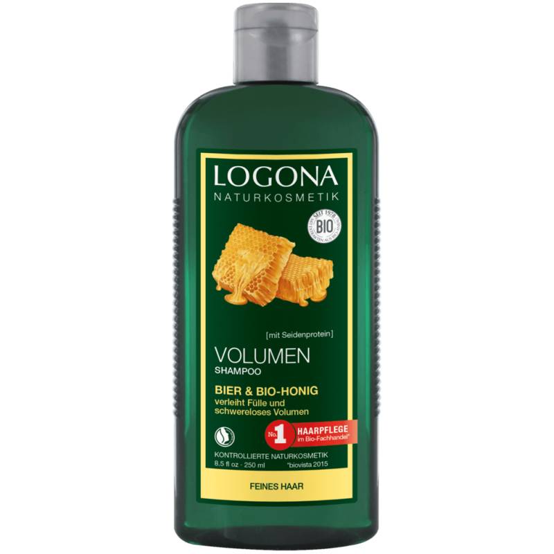 Volumen Shampoo Bier-Honig, 250ml von Logona