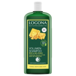 Volumen-Shampoo mit Bier & Honig von LOGONA