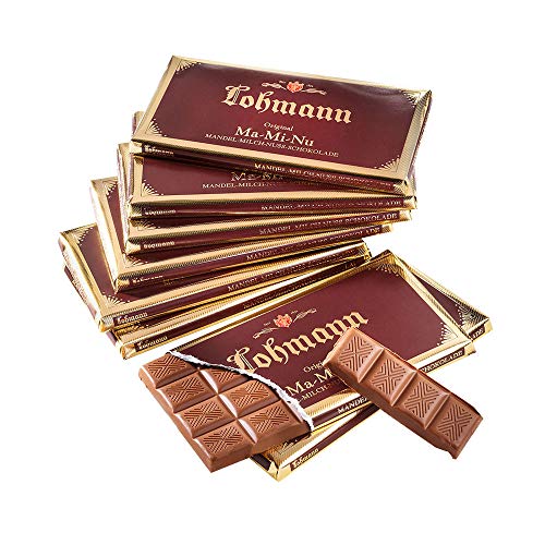 Lohmann- Mandel-Milch-Nuss-Schokolade - 10x100g von Lohmann Schokoladen