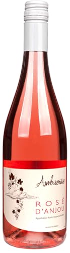 Ambroisie Rosé d'Anjou AOC halbtrocken - 2023 (1 x 0.75L Flasche) von Loire Properties
