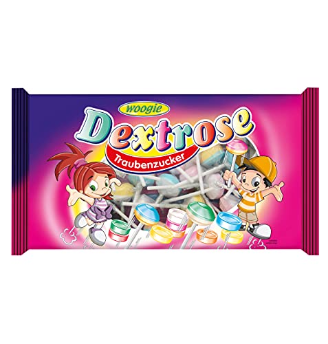Woogie – Dextro Lollipops – Traubenzucker Lollies – Süßigkeiten zur Einschulung und Geburtstag | 400g von Lollie