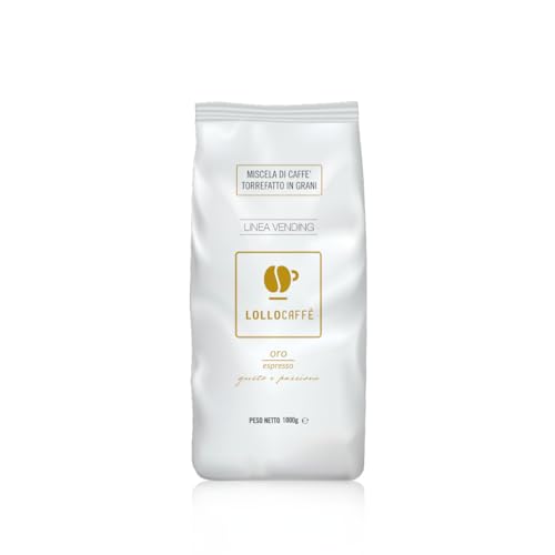 Lollocaffè Grani Oro - Hochwertige Kaffeebohnen, 6 Packungen zu je 1 kg (6) (1) von LOLLOCAFFE
