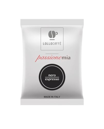 100 Lavazza A Modo Mio kompatible Kaffeekapseln - Lollo Caffè Classico Espresso von LOLLO