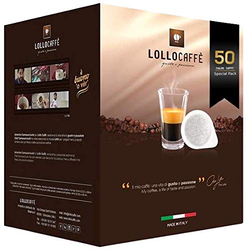 LOLLO CAFFÈ - MISCELA NERA - Box 50 PADS ESE44 7.5g von LOLLO
