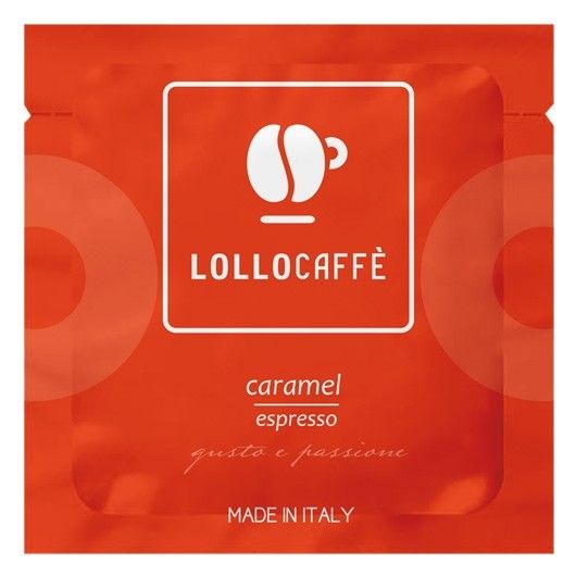 Lollo Caffè Caramello - aromatisierte ESE Pads von Lollo Caffè