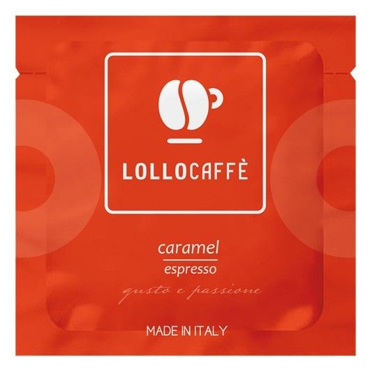 Lollo Caffè Caramello - aromatisierte ESE Pads Lollo Caffè Caramello - aromatisierte ESE Pads von Lollo Caffè