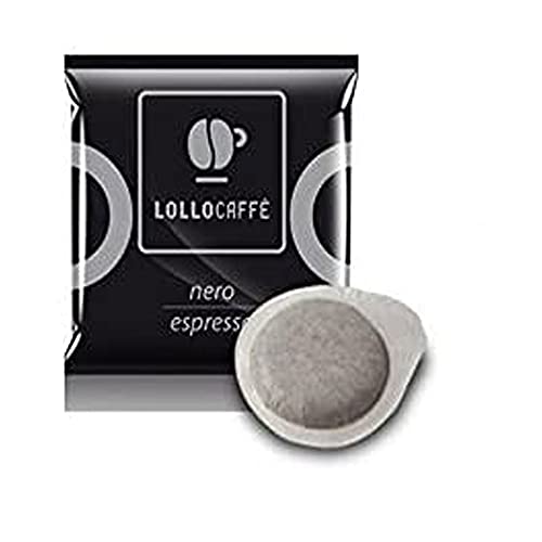 LOLLO Kaffeepads aus Papier ESE, 44 mm, schwarze Mischung + Zubehörset (150) von Lollo