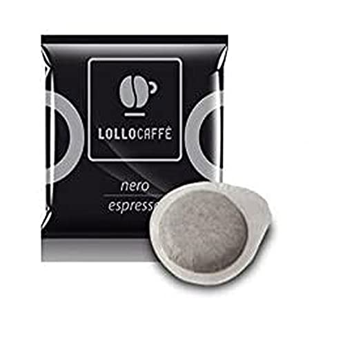 LOLLO Kaffeepads aus Papier ESE, 44 mm, schwarze Mischung + Zubehörset (150) von LOLLO