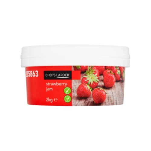 Chef 's Larder Erdbeermarmelade, 2 kg, 4 Stück Chef 's Larder Erdbeermarmelade, 2 kg, 4 Stück von London Grocery