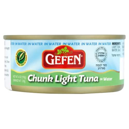 Gefen Chunk Light Thunfisch im Wasser, 170 g, 10 Stück von London Grocery
