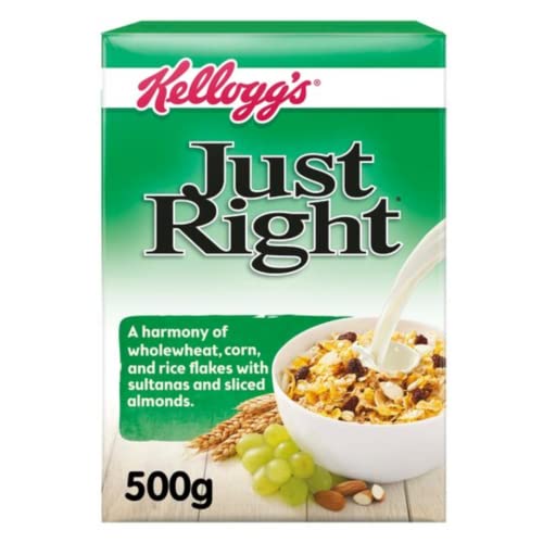 Kellogg's Just Right Müsli, 500 g, 5 Stück von London Grocery