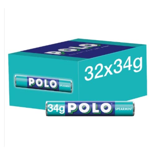 Polo Spearmint Tube 34g x 32 Stück von London Grocery