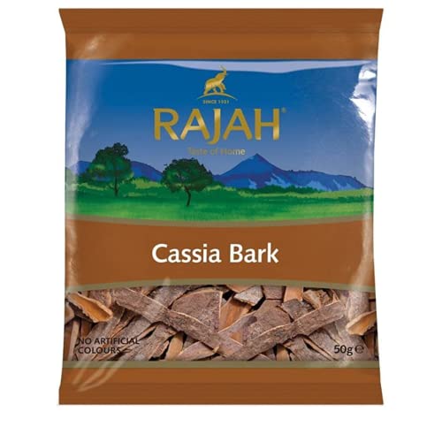 Rajah Cassia Rinde, 50 g, 10 Stück von London Grocery