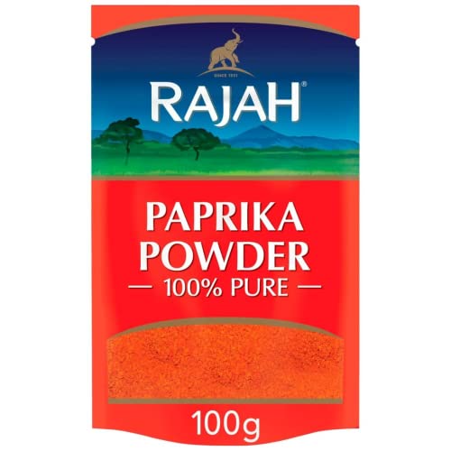 Rajah Paprika Pulver, 100 g, 10 Stück von London Grocery