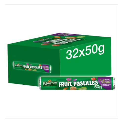 Rowntree's Fruit Pastillen, veganfreundlich, 50 g, 32 Stück von London Grocery