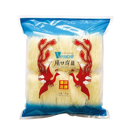 Glasnudeln 1kg Seoen Portioniert 10 x 100g Longkou Vermicelli Glas Nudeln aus Mungbohnen Erbsen Glasnudeln 1kg Seoen Portioniert 10 x 100g Longkou Vermicelli Glas Nudeln aus Mungbohnen Erbsen von Longkou
