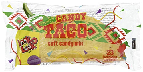 Look O Look Candy Taco aus Fruchtgummi, 7er Pack (7 x 115 g) von Look O Look