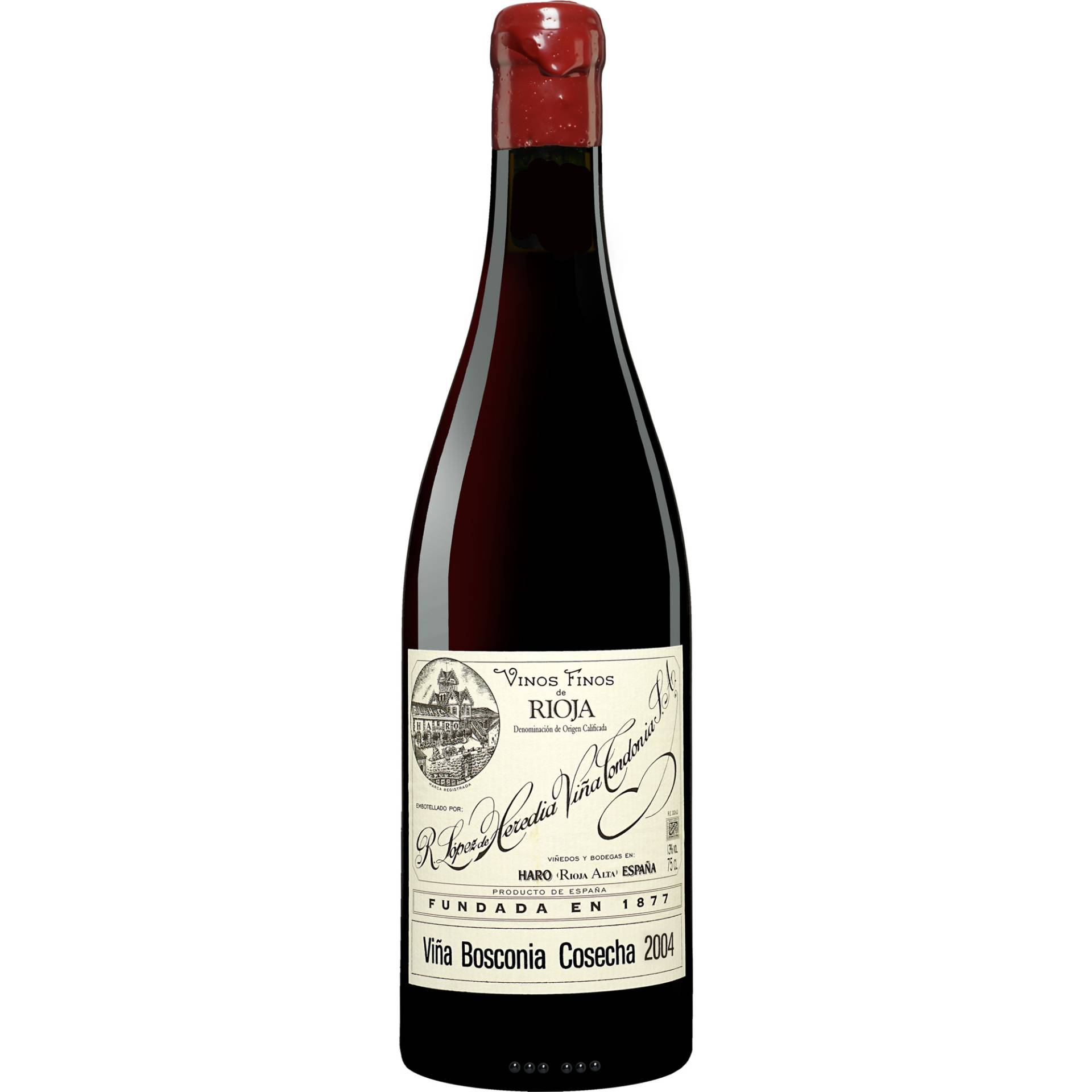 Tondonia Viña Bosconia Tinto Gran Reserva 2004 0.75L 13% Vol. Rotwein Trocken aus Spanien Tondonia Viña Bosconia Tinto Gran Reserva 2004 0.75L 13% Vol. Rotwein Trocken aus Spanien von López de Heredia - Viña Tondonia