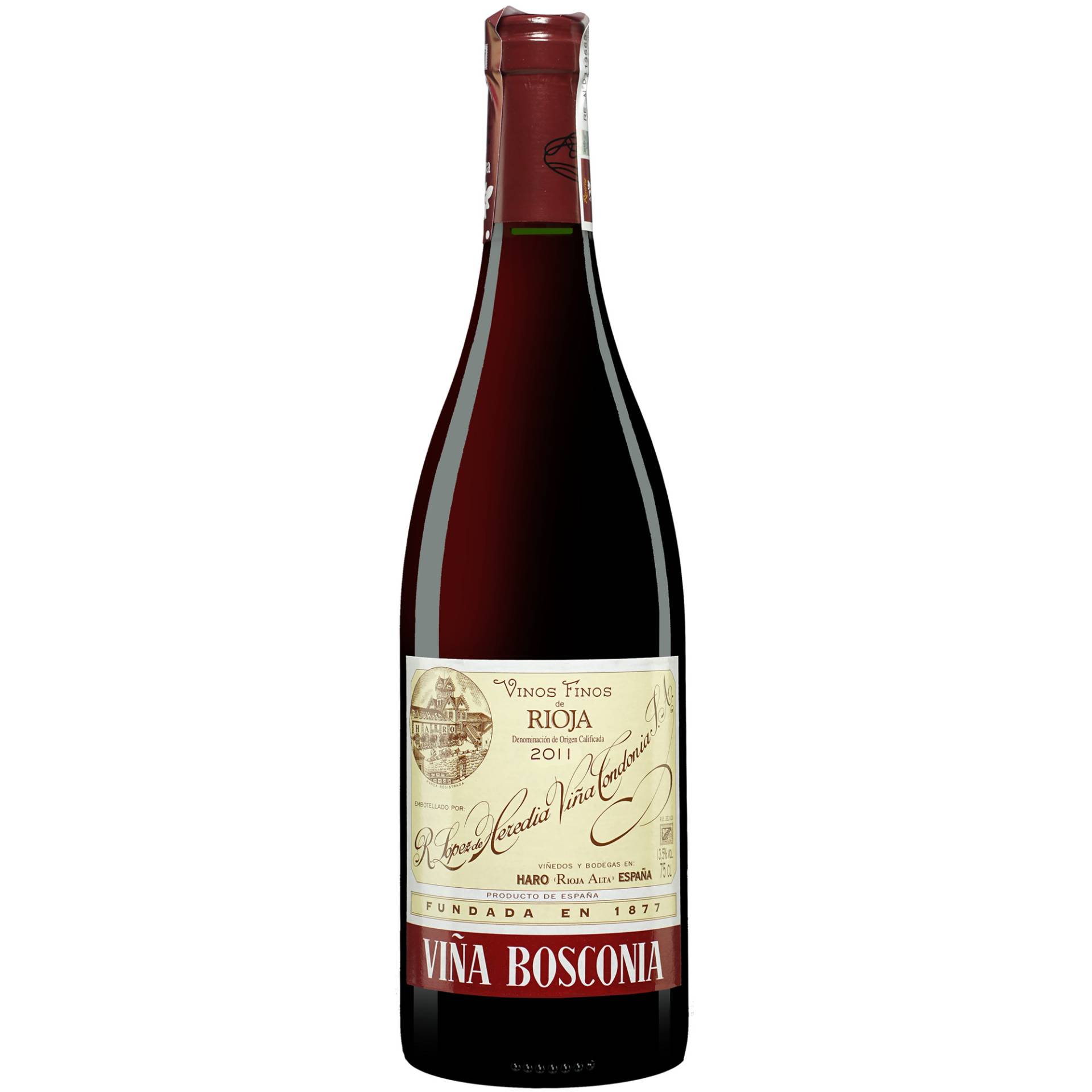 Tondonia »Viña Bosconia« Tinto Reserva 2011  0.75L 13.5% Vol. Rotwein Trocken aus Spanien von López de Heredia - Viña Tondonia