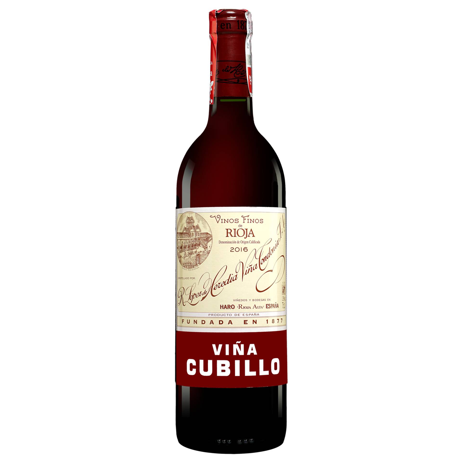 Tondonia »Viña Cubillo« Tinto Crianza 2016  0.75L 13.5% Vol. Rotwein Trocken aus Spanien von López de Heredia - Viña Tondonia