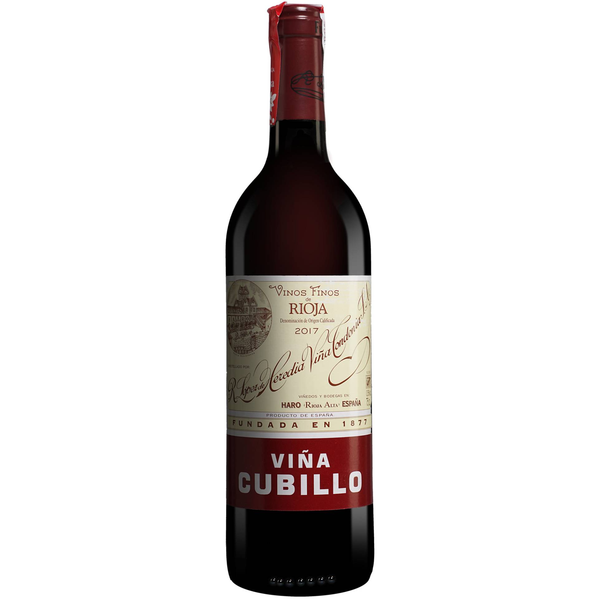 Tondonia »Viña Cubillo« Tinto Crianza 2017 0.75L 13.5% Vol. Rotwein Trocken aus Spanien Tondonia »Viña Cubillo« Tinto Crianza 2017 0.75L 13.5% Vol. Rotwein Trocken aus Spanien von López de Heredia - Viña Tondonia