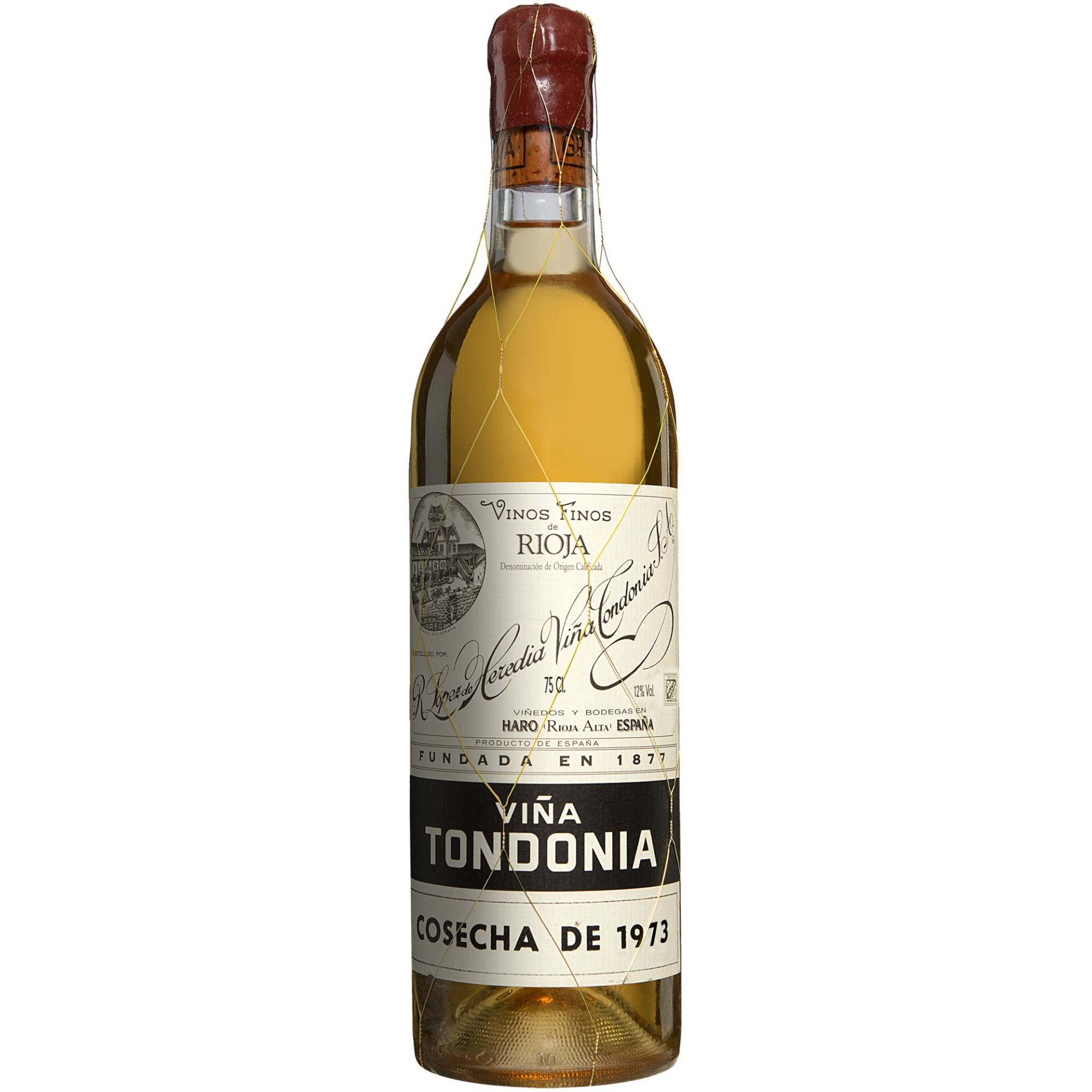 Tondonia Viña Tondonia Blanco Gran Reserva 1973 0.75L 12.5% Vol. Weißwein Trocken aus Spanien Tondonia Viña Tondonia Blanco Gran Reserva 1973 0.75L 12.5% Vol. Weißwein Trocken aus Spanien von López de Heredia - Viña Tondonia