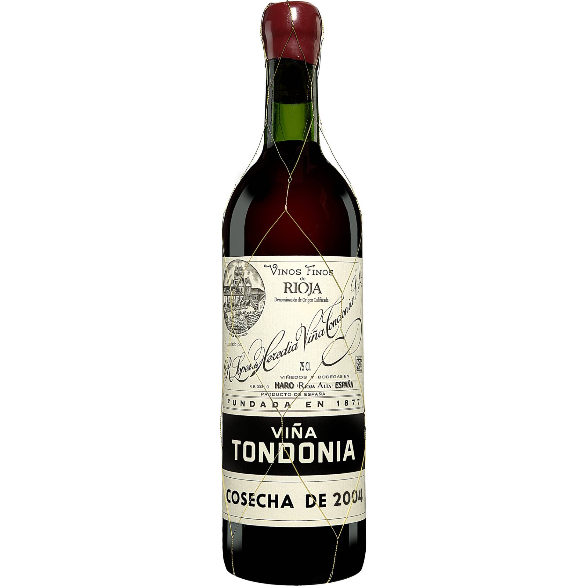 Tondonia Viña Tondonia Tinto Gran Reserva 2004 0.75L 13% Vol. Rotwein Trocken aus Spanien Tondonia Viña Tondonia Tinto Gran Reserva 2004 0.75L 13% Vol. Rotwein Trocken aus Spanien von López de Heredia - Viña Tondonia