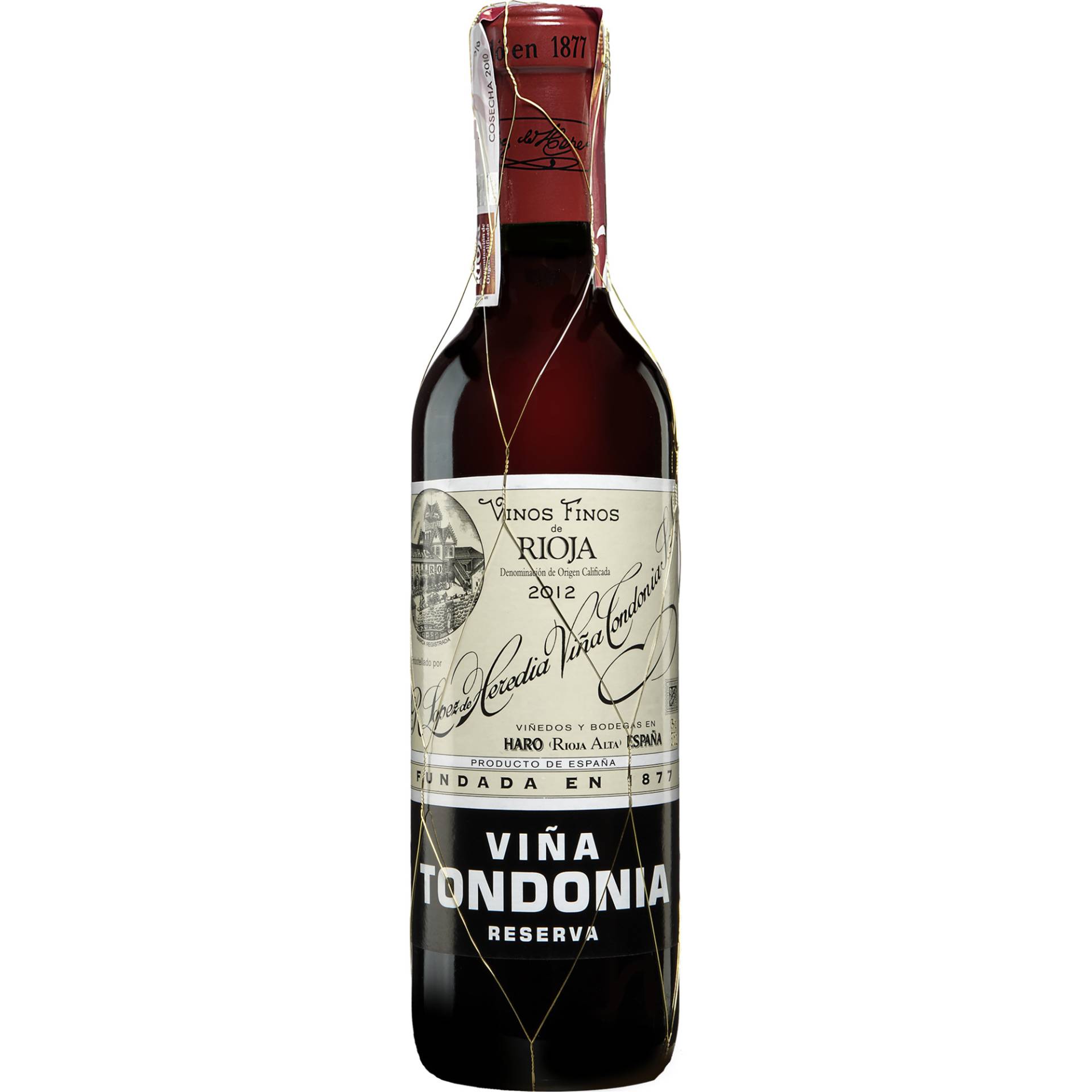 Tondonia »Viña Tondonia« Tinto Reserva - 0,375 L. 2012 0.375L 13.5% Vol. Rotwein Trocken aus Spanien Tondonia »Viña Tondonia« Tinto Reserva - 0,375 L. 2012 0.375L 13.5% Vol. Rotwein Trocken aus Spanien von López de Heredia - Viña Tondonia