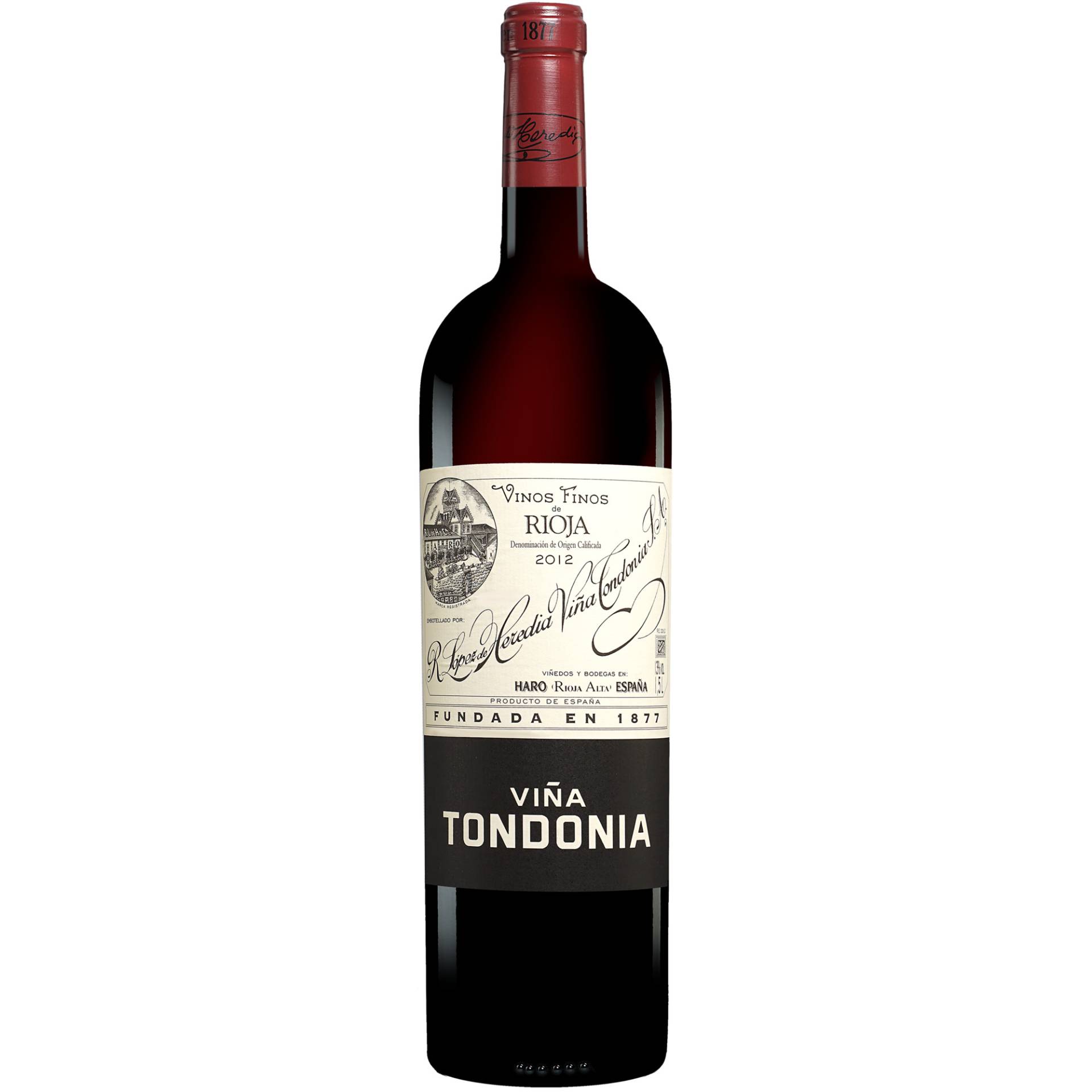 Tondonia »Viña Tondonia« Tinto Reserva - 1,5 L. Magnum 2012  1.5L 13% Vol. Rotwein Trocken aus Spanien von López de Heredia - Viña Tondonia