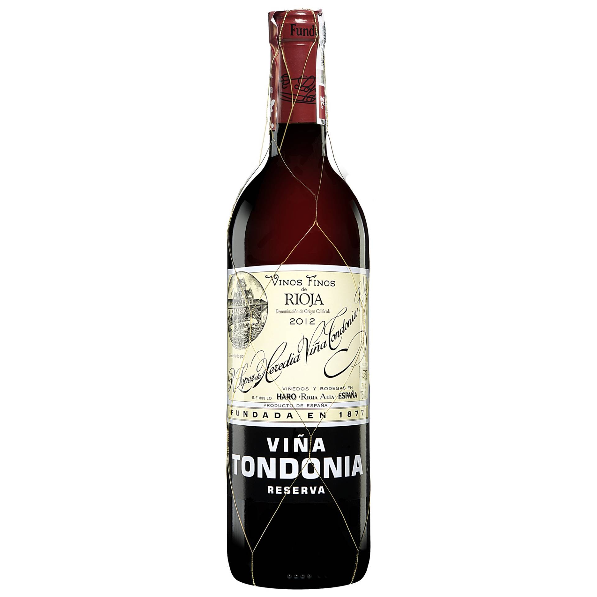 Tondonia »Viña Tondonia« Tinto Reserva 2012  0.75L 13% Vol. Rotwein Trocken aus Spanien von López de Heredia - Viña Tondonia