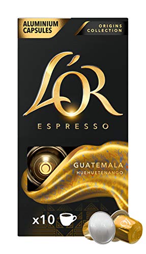 Lor Espresso Guatemala Espresso Coffee Capsule 10 Pack x 10 von L'OR