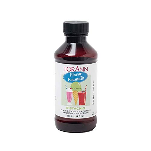 LorAnn Oils Flavor Fountain: Pistachio - Pistaziengeschmack, Lebensmittelaroma: für Vanilleeis, Joghurt, Desserts und mehr, Kosher - 118 ml LorAnn Oils Flavor Fountain: Pistachio - Pistaziengeschmack, Lebensmittelaroma: für Vanilleeis, Joghurt, Desserts und mehr, Kosher - 118 ml von LorAnn
