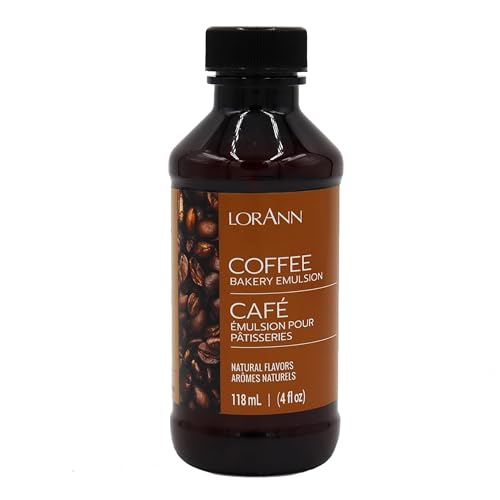 Lorann Bakery Emulsion Coffee / Kaffee Backemulsion Lebensmittelaroma Ideal zum Backen von Kuchen Keksen Plätzchen und für Füllungen wie Zuckerguss und Desserts - 118ml- Lorann Bakery Emulsion Coffee / Kaffee Backemulsion Lebensmittelaroma Ideal zum Backen von Kuchen Keksen Plätzchen und für Füllungen wie Zuckerguss und Desserts - 118ml- von LorAnn