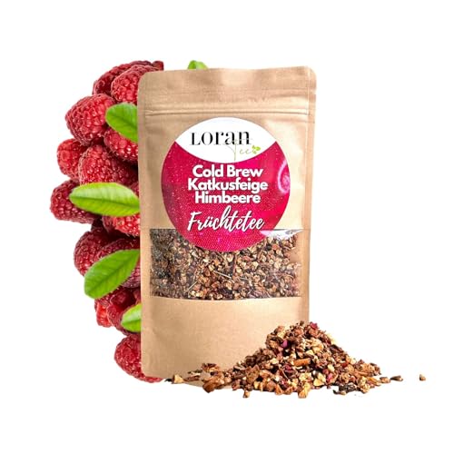 LORAN - Cold Brew Früchtetee Himbeere & Kaktusfeige, Premium Qualität, 100 g, kalt aufgießen, Eistee zum selber machen, fruchtig, Standbodenbeutel mit Zippverschluss LORAN - Cold Brew Früchtetee Himbeere & Kaktusfeige, Premium Qualität, 100 g, kalt aufgießen, Eistee zum selber machen, fruchtig, Standbodenbeutel mit Zippverschluss von Loran Tee