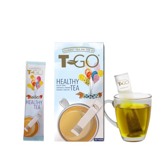 Loran Tee Wellness Tee T-GO Healthy Tee Kräutertee, Teebeutel mit Stäbchen zum Umrühren und für unterwegs Loran Tee Wellness Tee T-GO Healthy Tee Kräutertee, Teebeutel mit Stäbchen zum Umrühren und für unterwegs von Loran Tee
