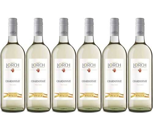 Lorch Chardonnay trocken Qualitätswein Pfalz NV trocken (6 x 1l) von Lorch