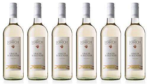 Lorch Grauburgunder Rivaner Qualitätswein Rheinhessen trocken (6 x 1l) von Lorch