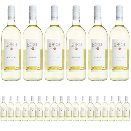 Lorch Riesling Trocken (6 x 1l) (Packung mit 4) von Lorch