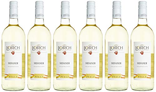 Lorch Silvaner Halbtrocken, (6 x 1l) von Lorch