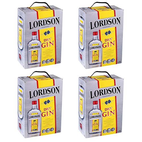 Bag-in-Box - Gin - Lordson - Spirituosen, Box mit:4 Boxen Bag-in-Box - Gin - Lordson - Spirituosen, Box mit:4 Boxen von LORDSON
