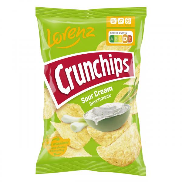 Lorenz Crunchips Sour Cream von Lorenz Crunchips