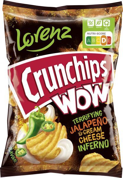 Lorenz Crunchips Wow Jalapeno & Cream Cheese von Lorenz Crunchips