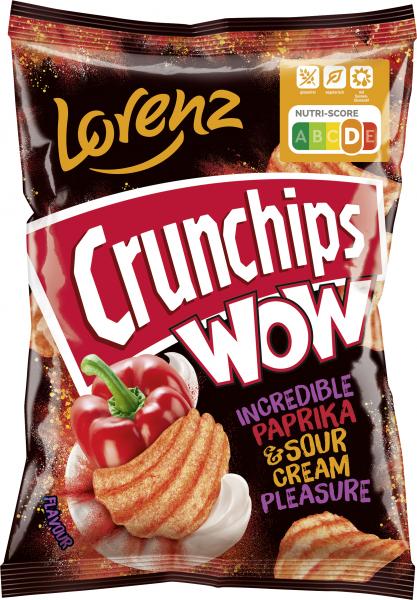 Lorenz Crunchips Wow Paprika & Sour Cream von Lorenz Crunchips
