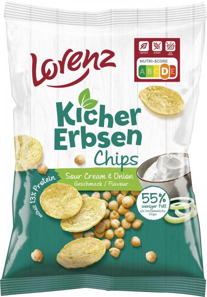 Lorenz Kichererbsen Chips Sour Cream & Onion von Lorenz Kichererbsen Chips